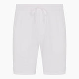 White Linen Shorts