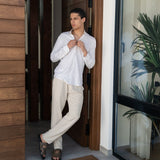 White Linen Shirt