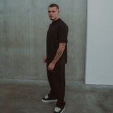 Cursive Tee - Black