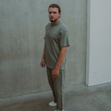 Cursive Tee - Castor Grey