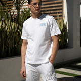 White Linen Shorts