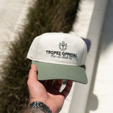Shield Trucker - Olive/White