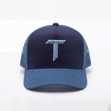 Contrast Trucker - Navy/Light Blue