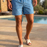Palm Blue Swim Shorts