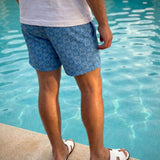 Palm Blue Swim Shorts