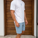 Plane Tee - Baby Blue