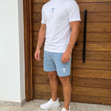 Plane Tee - Baby Blue