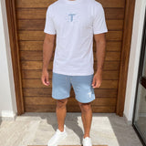 Plane Tee - Baby Blue