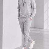 Quattro Hoodie - Grey Marl