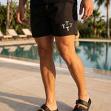 Quattro Swim Shorts - Black