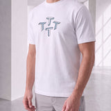 Quattro Tee - Baby Blue