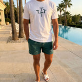 Quattro Tee - Emerald