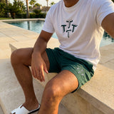 Quattro Tee - Emerald