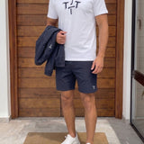 Quattro Tee - Navy