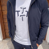 Quattro Tee - Navy