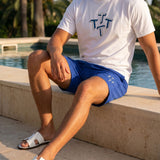 Quattro Tee - Royal Blue