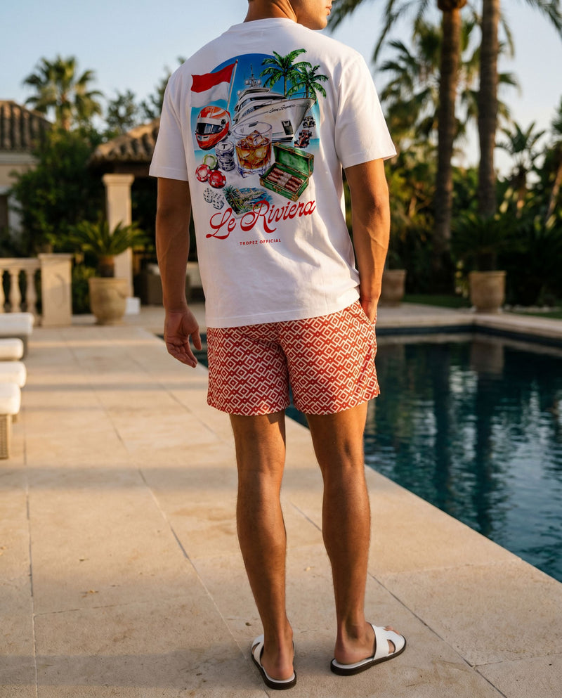 Tropez Official graphic tee collection imagery