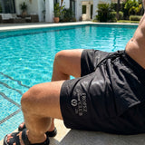 Travel Club Swim Shorts - Black