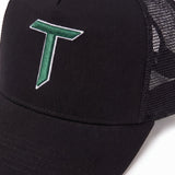 Trucker - Black/Emerald