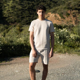 Interlock Shorts - Beige