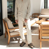 Oatmeal Linen Trousers