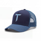 Contrast Trucker - Navy/Light Blue