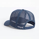 Contrast Trucker - Navy/Light Blue