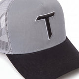 Contrast Trucker - Grey/Black