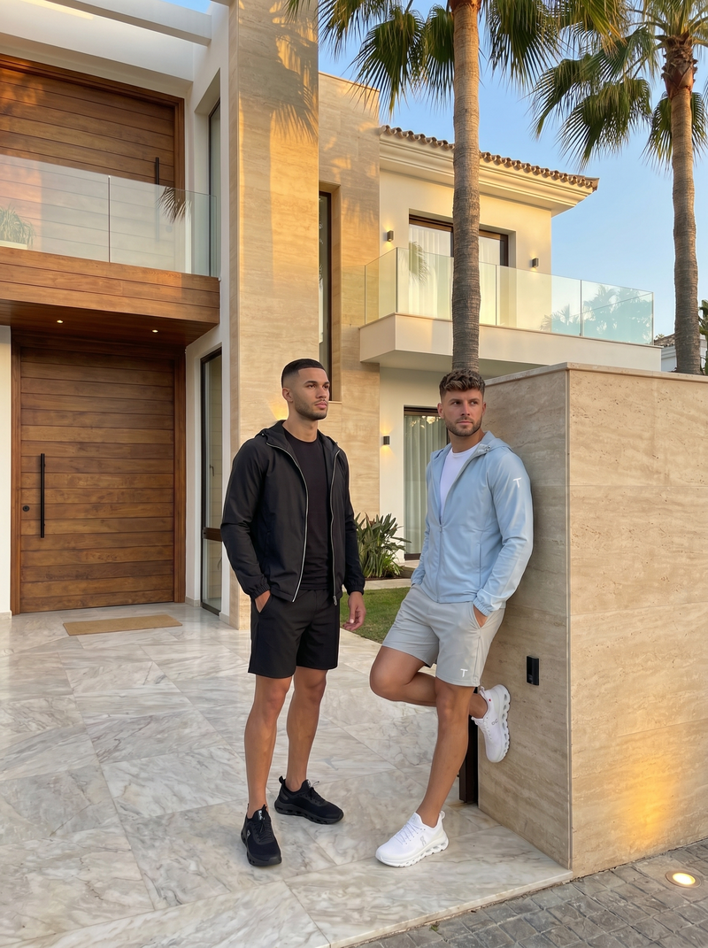 Tropez Official windbreaker and shorts collection presentation