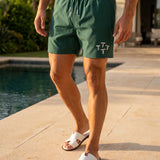 Quattro Swim Shorts - Emerald